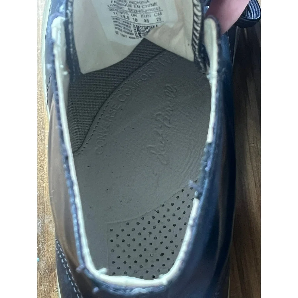 Converse Jack Purcell Counter Climate High Top Navy Blue Sneakers Mens 11 - Picture 8 of 11